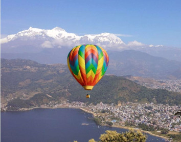 Hot Air Balloon in Pokhara